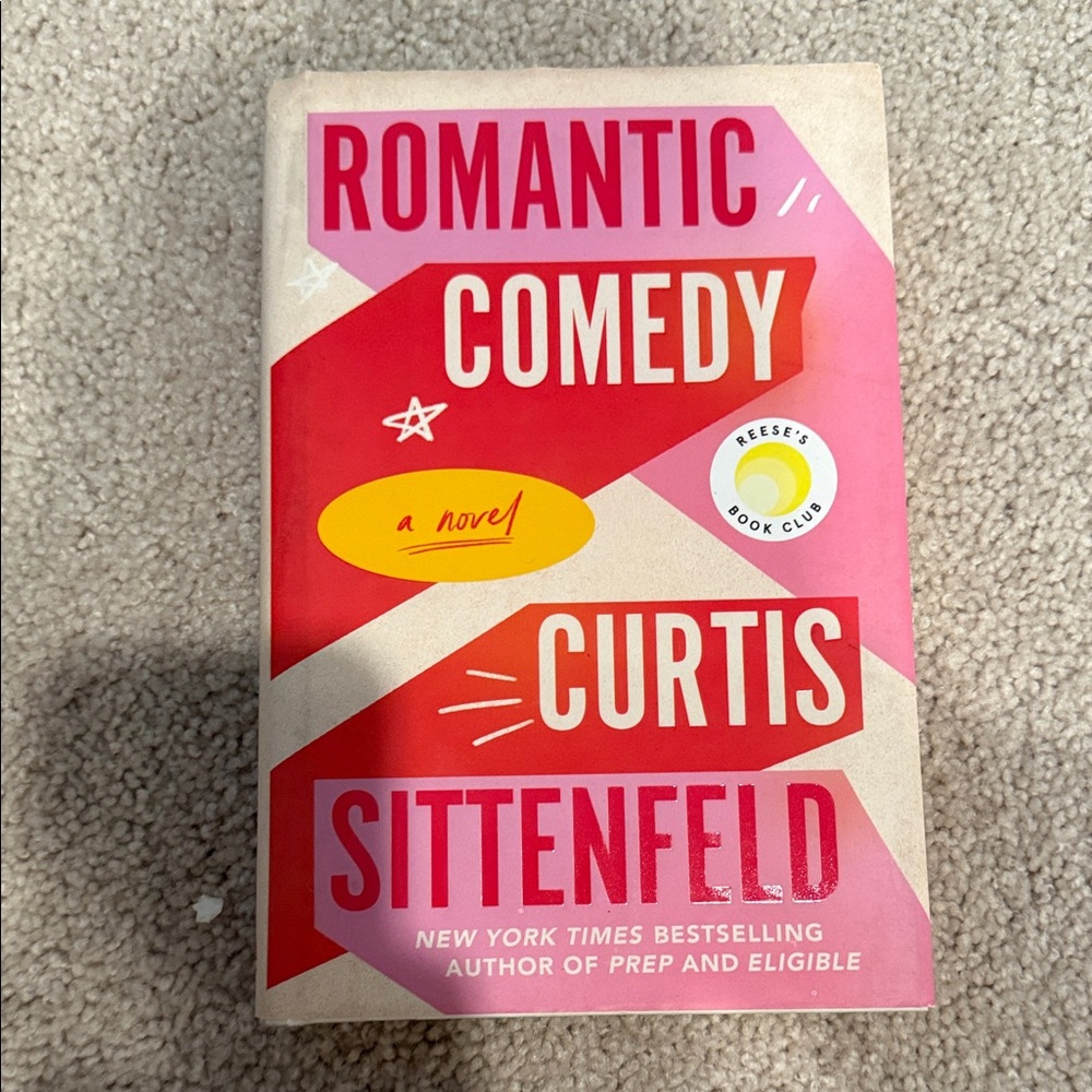 Curtis Sittenfeld "Romantic Comedy" - Pink Paperback Novel